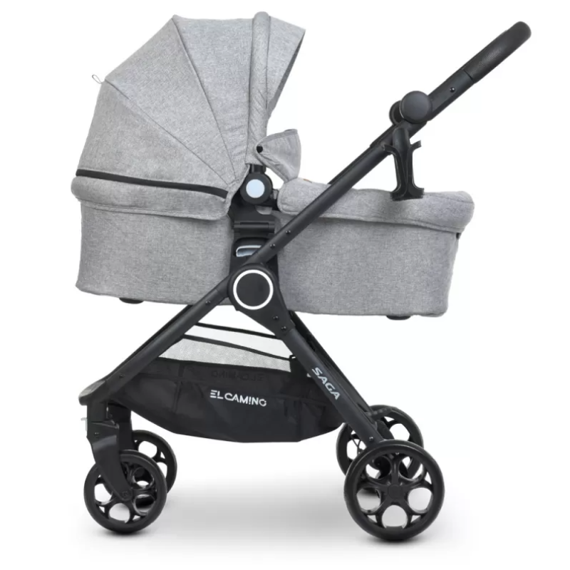 Коляска універсальна 2в1 ElCamino ME 1085 SAGA Denim Medium Gray
