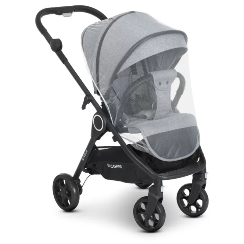 Коляска універсальна 2в1 ElCamino ME 1085 SAGA Denim Medium Gray