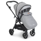 Коляска універсальна 2в1 ElCamino ME 1085 SAGA Denim Medium Gray