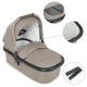 Коляска універсальна 2в1 ElCamino ME 1091-B PERSONA Beige