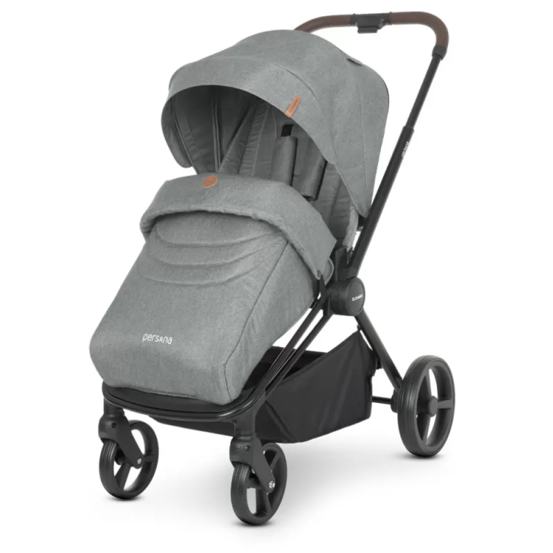 Коляска універсальна 2в1 ElCamino ME 1091-B PERSONA Gray