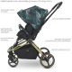 Коляска універсальна 2в1 ElCamino ME 1091-G PERSONA Black Green Palm