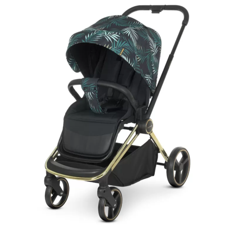 Коляска універсальна 2в1 ElCamino ME 1091-G PERSONA Black Green Palm