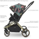 Коляска універсальна 2в1 ElCamino ME 1091-G PERSONA Black Pink Palm
