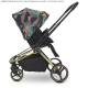 Коляска універсальна 2в1 ElCamino ME 1091-G PERSONA Black Pink Palm