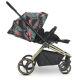 Коляска універсальна 2в1 ElCamino ME 1091-G PERSONA Black Pink Palm