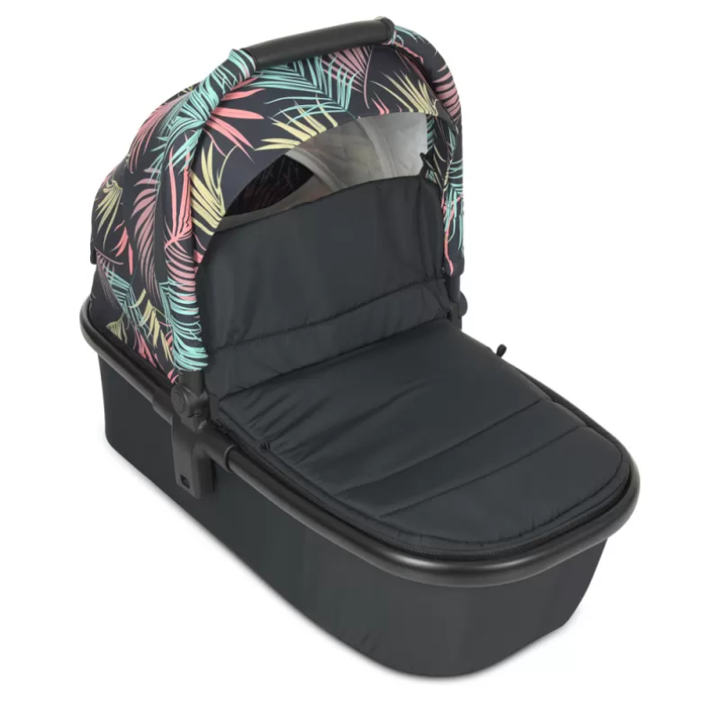 Коляска універсальна 2в1 ElCamino ME 1091-G PERSONA Black Pink Palm