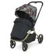 Коляска універсальна 2в1 ElCamino ME 1091-G PERSONA Black Pink Palm
