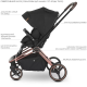 Коляска універсальна 2в1 ElCamino ME 1091-RG PERSONA Black