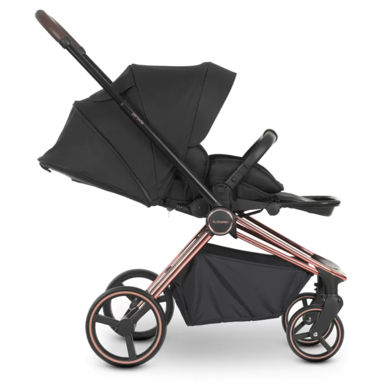 Коляска універсальна 2в1 ElCamino ME 1091-RG PERSONA Black