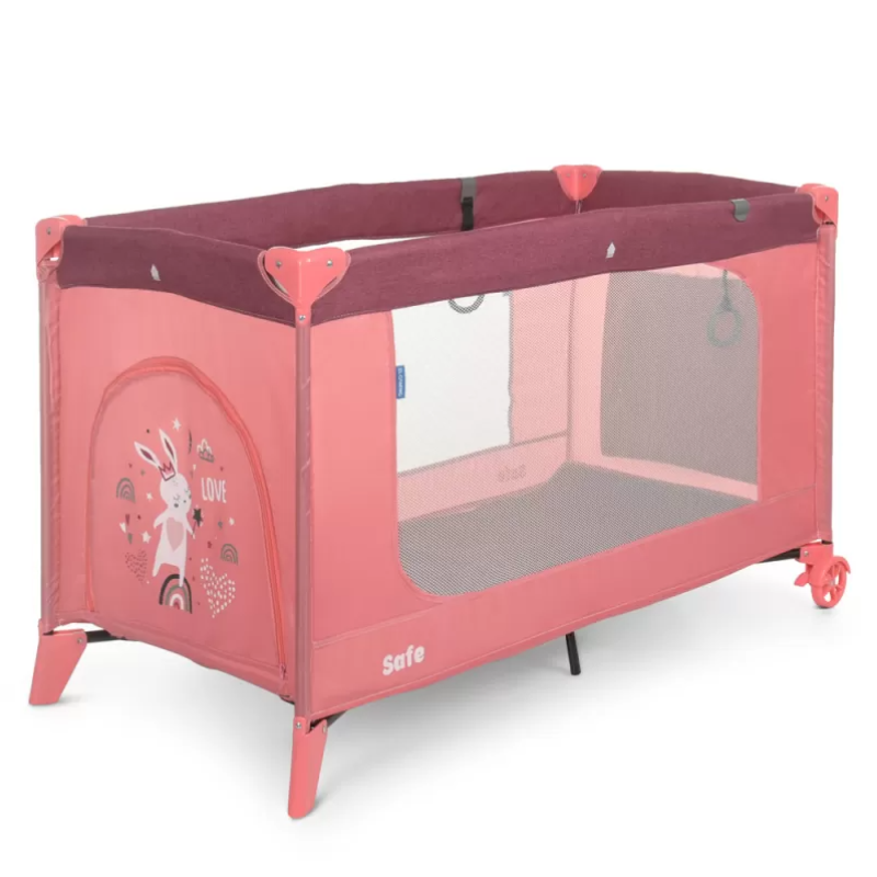 Манеж ElCamino ME 1016 SAFE Rose Len