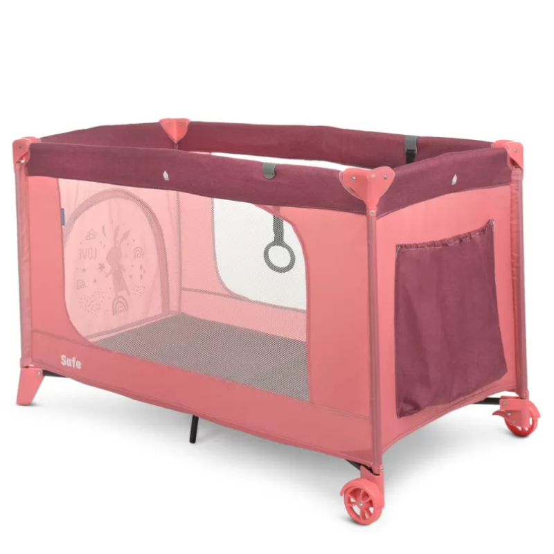 Манеж ElCamino ME 1016 SAFE Rose Len