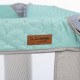 Манеж ElCamino ME 1097 CASTLE Mint Gray