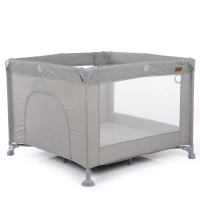 Манеж ElCamino ME 1097 CASTLE Perfect Gray