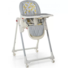 Стільчик ElCamino ME 1037 CRYSTAL Banana Gray