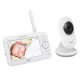 Відеоняня Vtech VM5252 з датчиком температури, колисковими та кольоровим екраном діагоналлю 