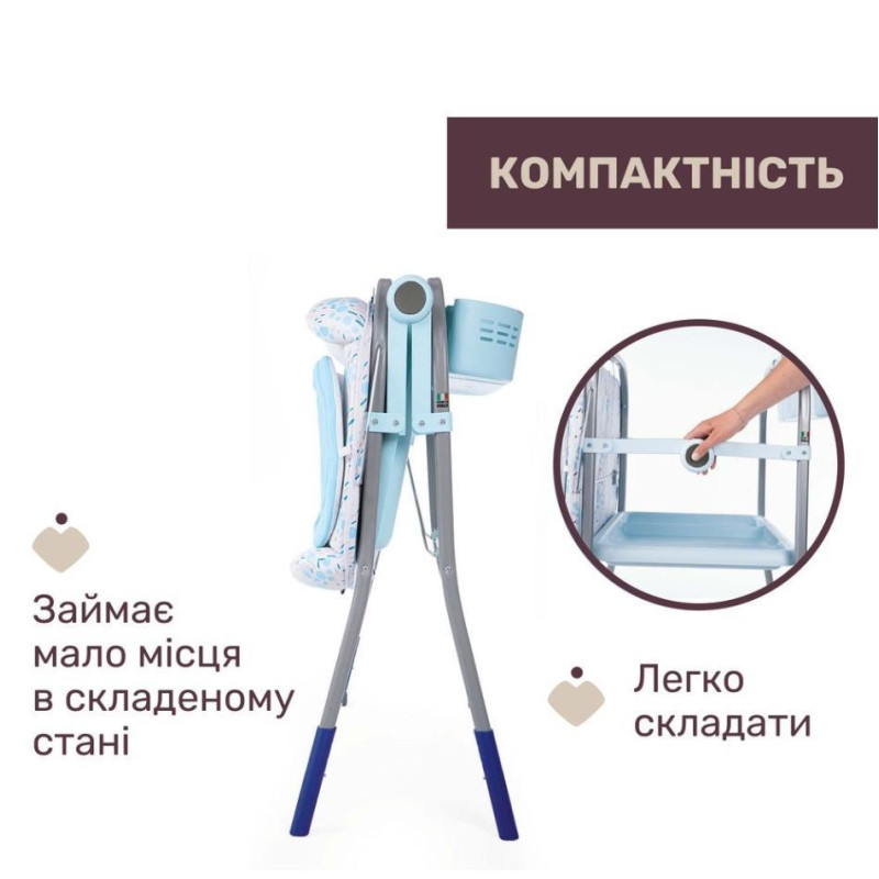 Столик для сповивання Chicco Cuddle & Bubble з ванночою, кол. 86