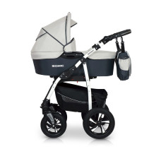 Коляска 3 в 1 Verdi Sonic 9023-VS-07, 07, сірий