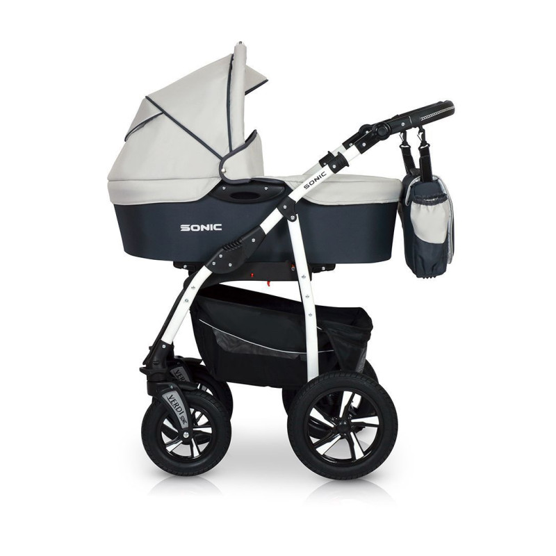 Коляска 3 в 1 Verdi Sonic 9023-VS-07, 07, сірий
