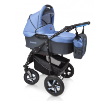 Коляска 3 в 1 Verdi Sonic 9023-VS-08, 08, блакитний