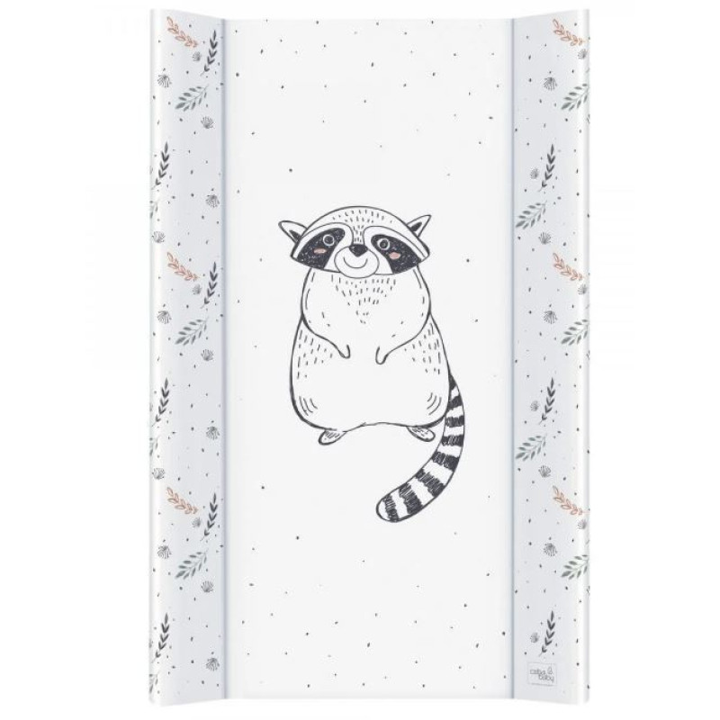 Повивальна дошка Cebababy 50x80 Retro Autumn W-212-123-636, Raccoon, білий