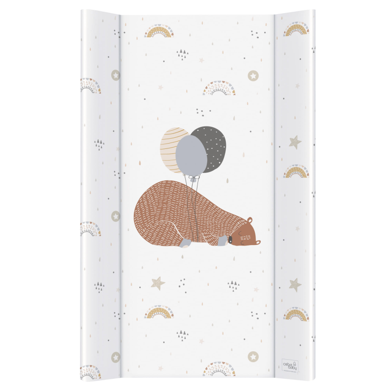 Повивальна дошка Cebababy 50x80 Retro Autumn W-212-123-638, Big Bear, білий