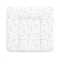 Повивальний матрац Cebababy 75x72 Basic line W-144-903-100, Сон білий, білий