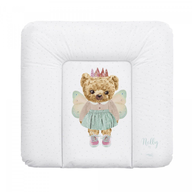Повивальний матрац Cebababy 75x72 Fluffy Puffy W-144-132-680, Nelly, дівчинка