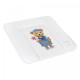 Повивальний матрац Cebababy 75x72 Fluffy Puffy W-144-132-685, Lizzy, дівчинка