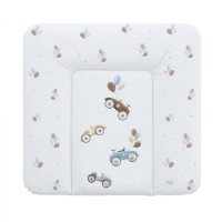 Повивальний матрац Cebababy 75x72 Retro Autumn W-144-000-640, Retro Cars, білий