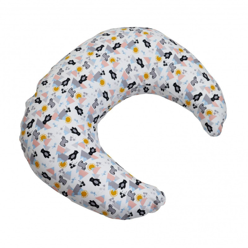 Подушка для вагітних Twins Moon (трикотаж) 1204-TM-20Be, bear, мультиколір
