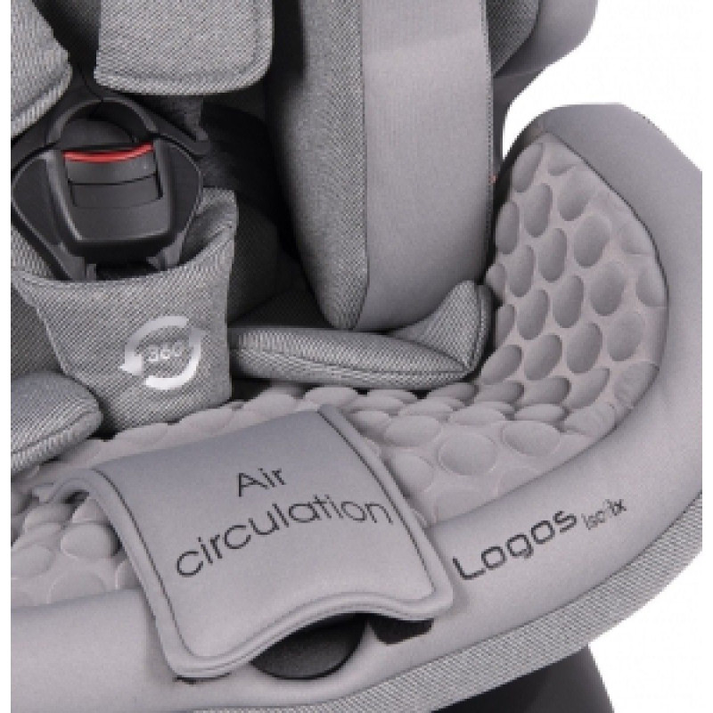 Автокрісло Coletto Logos Izofix 0-36 dark grey
