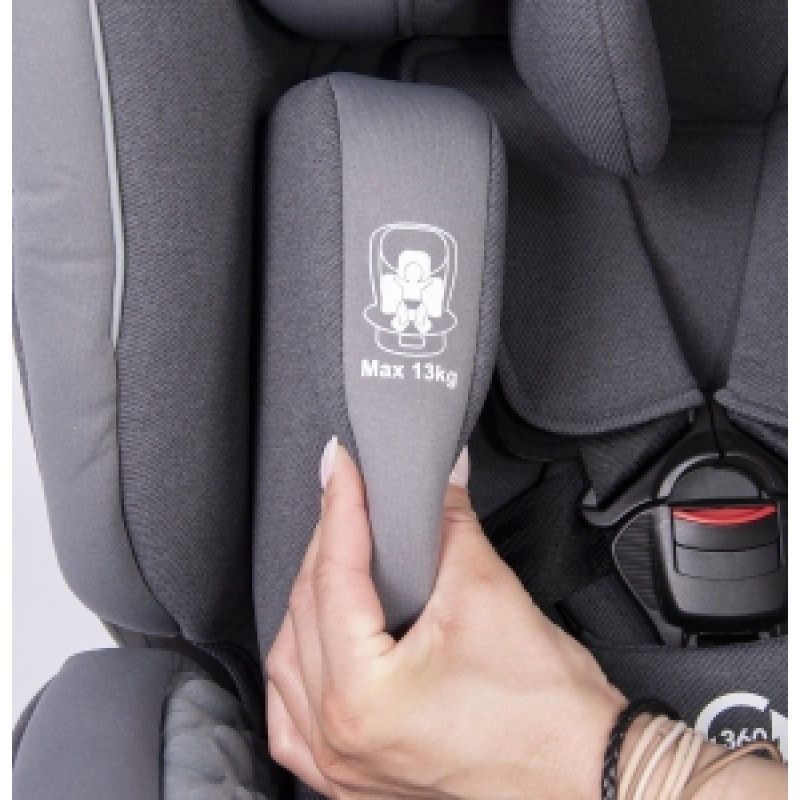 Автокрісло Coletto Logos Izofix 0-36 dark grey