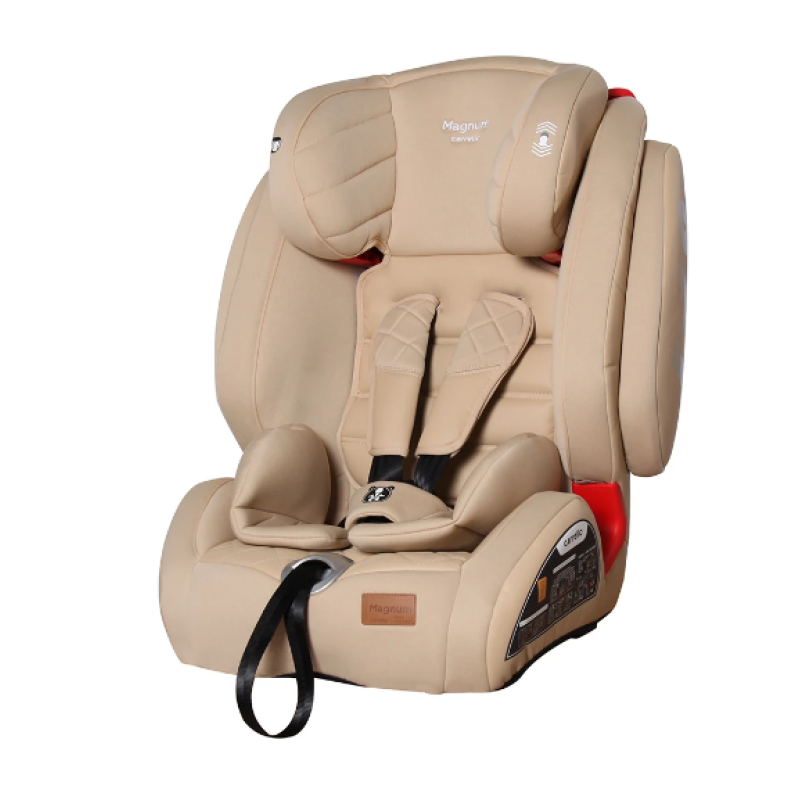 Автокрісло CARRELLO Magnum CRL-9802 Beige Lion група 1/2/3 ISOFIX+SPS+TOP TETHER /2/