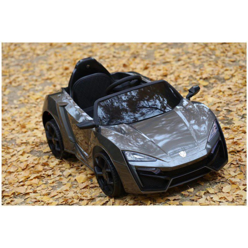 Ел-мобіль T-7623 EVA BLACK легковий на Bluetooth 2.4G Р/У 12V7AH мотор 2*35W з MP3 118*70*50 /1/