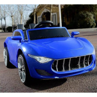 Ел-мобіль T-7637 EVA BLUE легковий на Bluetooth 2.4G Р/У 2*6V4AH мотор 2*25W з MP3 105*55*45 /1/