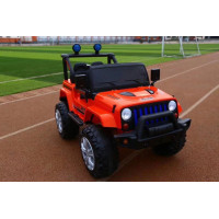 Ел-мобіль T-7843 EVA RED джип на Bluetooth 2.4G Р/У 12V7AH мотор 2*15W з MP3 118*69*79 /1/