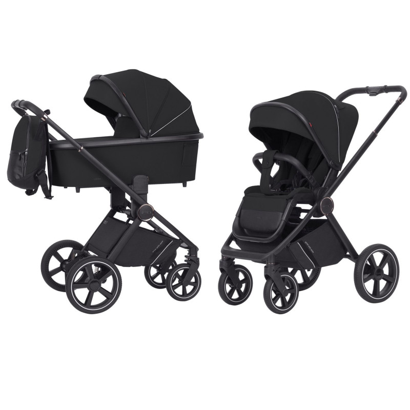 Коляска універсальна CARRELLO Ultimo CRL-6515 (2in1) Pitch Black /1/