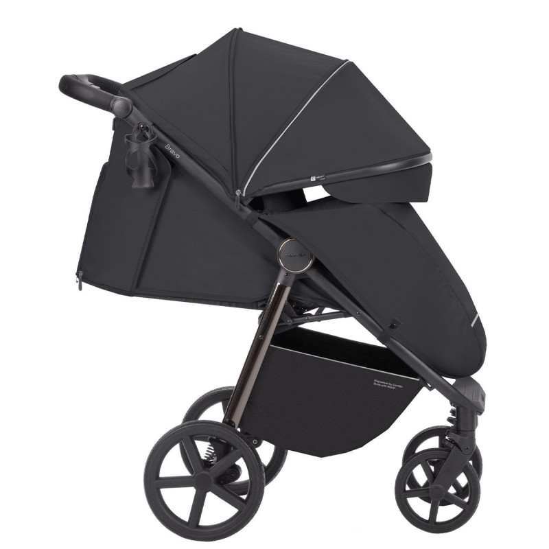 Прогулянкова коляска CARRELLO Bravo CRL-5515 Jet Black /1/