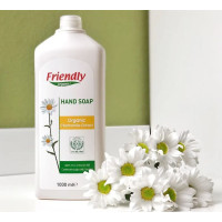 Органічне рідке мило для рук Friendly Organic з екстрактом ромашки 1000 мл