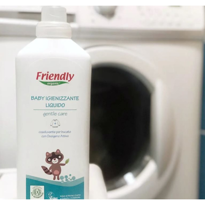 Органічний дезінфектор для прання дитячої білизни Friendly Organic 1000 мл