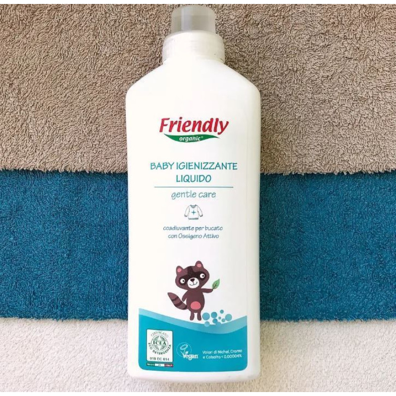 Органічний дезінфектор для прання дитячої білизни Friendly Organic 1000 мл
