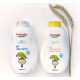 Органічний дитячий шампунь-гель Friendly Organic без запаху 400 мл