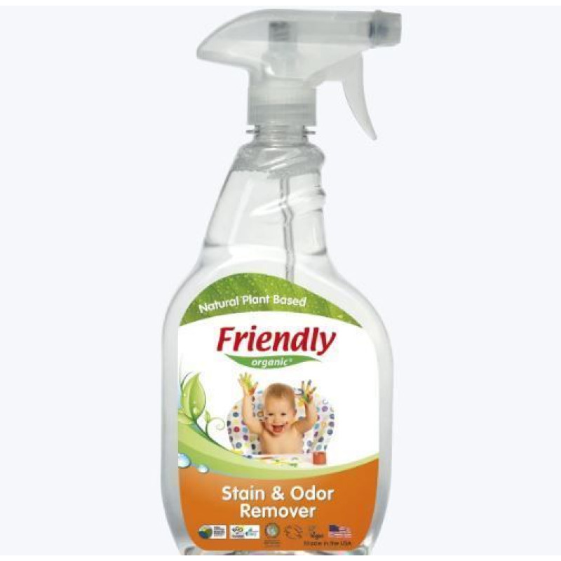 Органічний концентрований вивідник плям і запахів Friendly Organic 650 мл