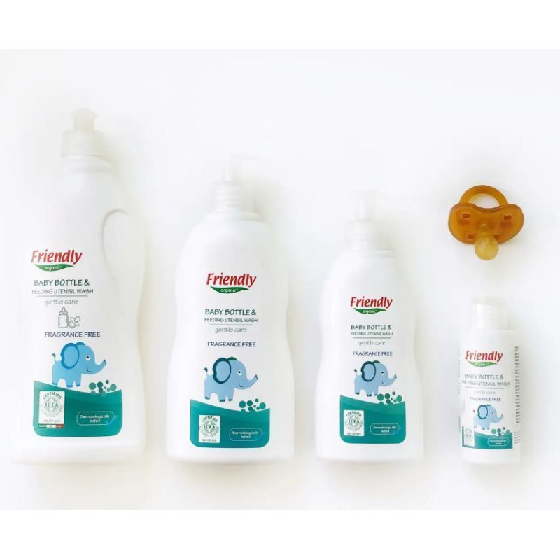 Органічний миючий засіб для дитячого посуду, пляшок, сосок Friendly Organic 100 мл