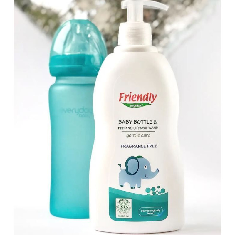 Органічний миючий засіб для дитячого посуду, пляшок, сосок Friendly Organic 300 мл