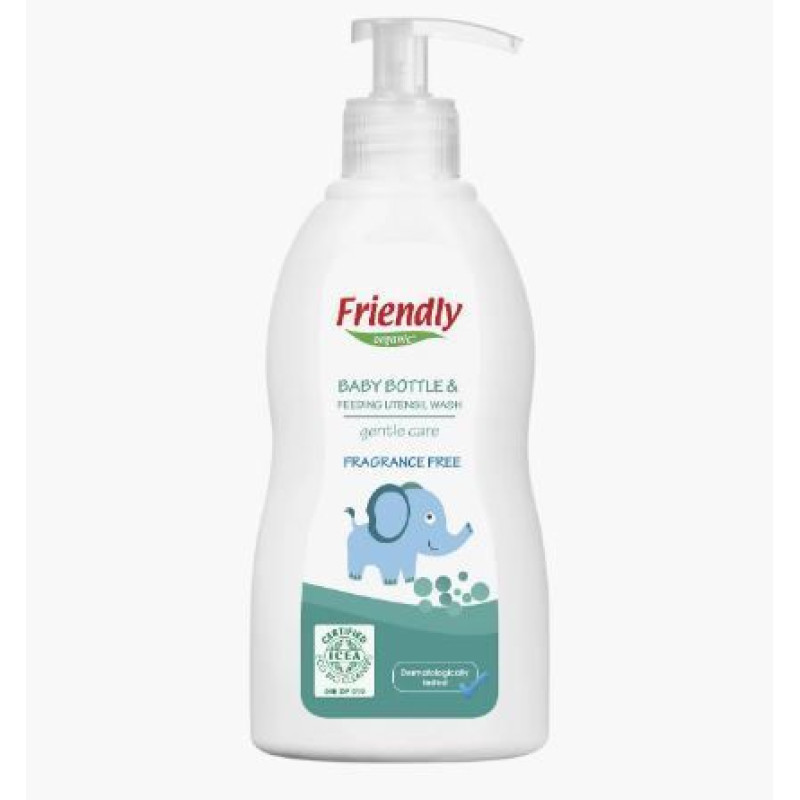Органічний миючий засіб для дитячого посуду, пляшок, сосок Friendly Organic 300 мл