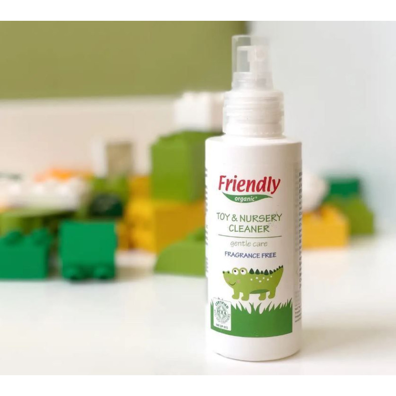 Органічний очищаючий засіб для дитячої кімнати та іграшок Friendly Organic 100 мл