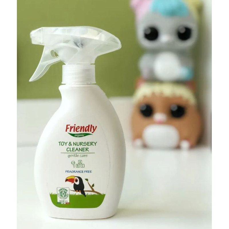 Органічний очищаючий засіб для дитячої кімнати та іграшок Friendly Organic 250 мл