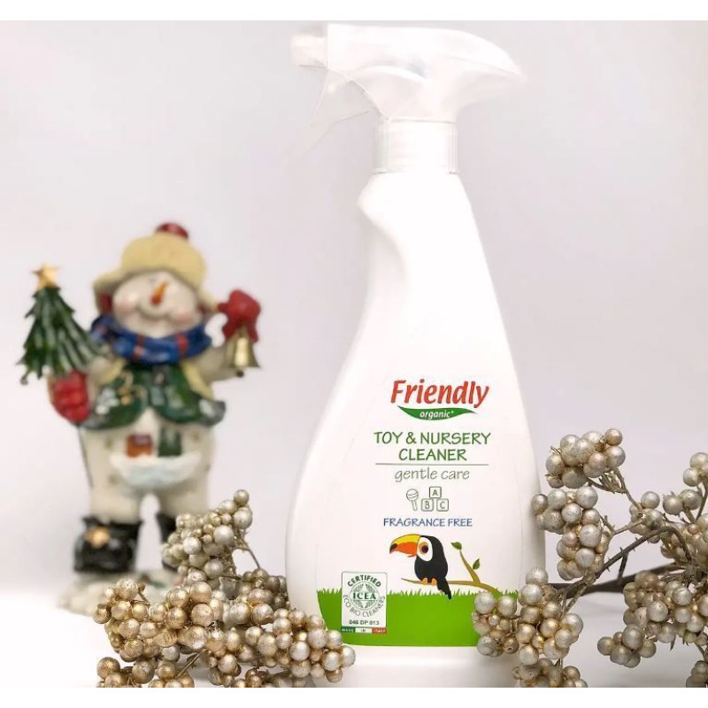 Органічний очищаючий засіб для дитячої кімнати та іграшок Friendly Organic 500 мл